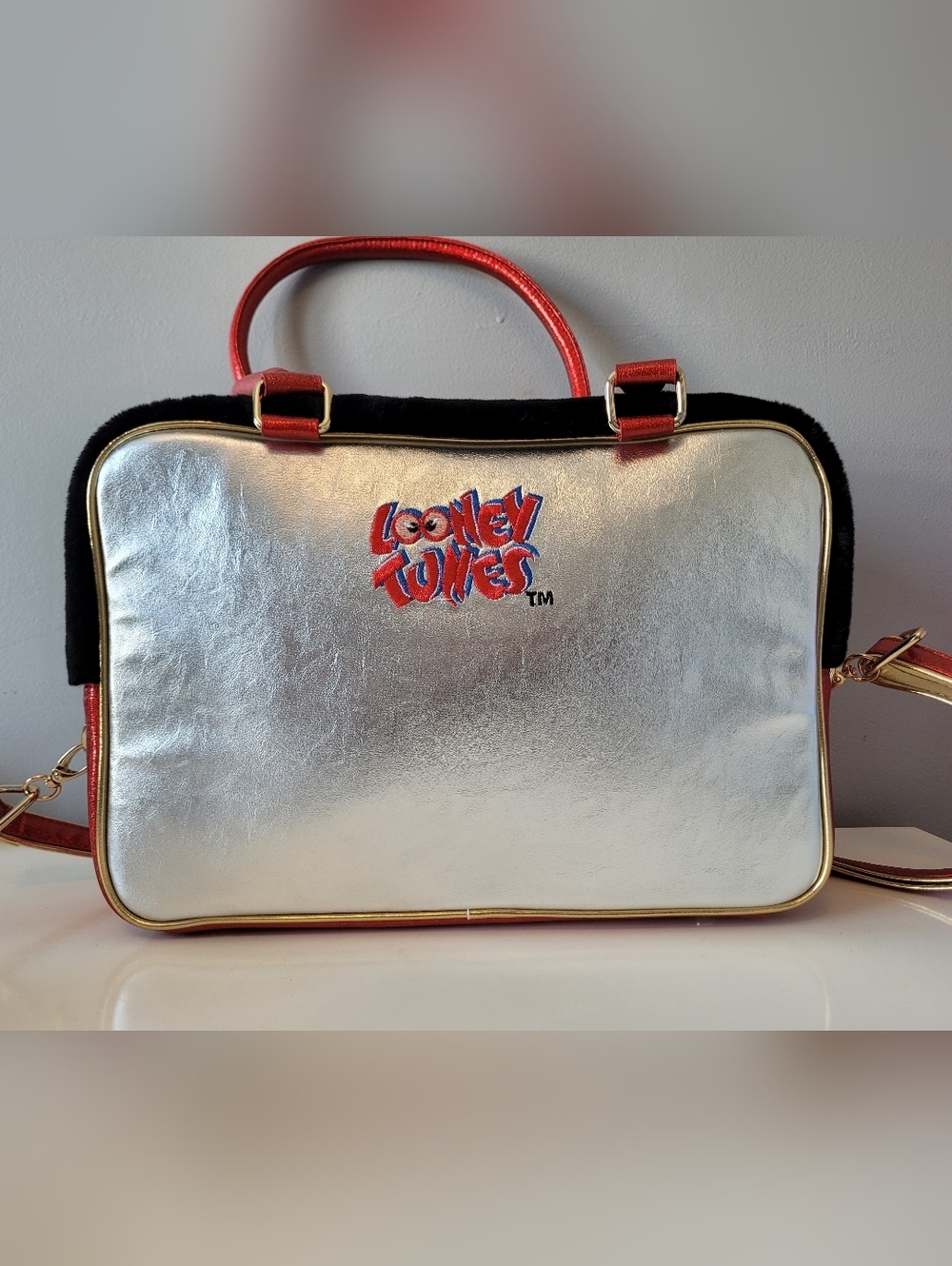 Irregular Choice Looney Tunes Tune In TV Screen Handbag, VGUC - Picture 6 of 12